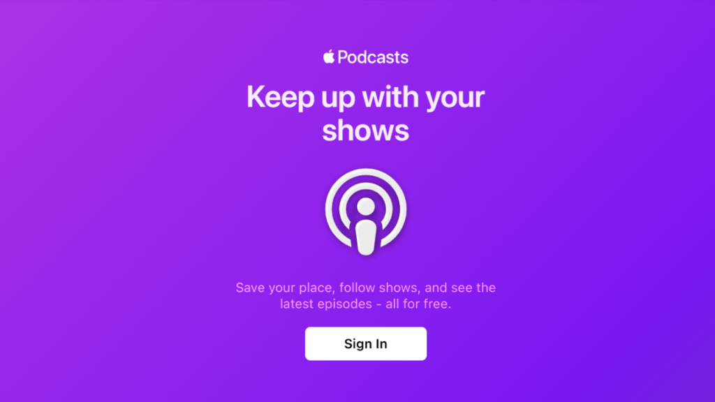 Apple podcast